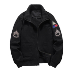 Žiema Nauja Pilotų Uniforma Amerikieti&scaron;ka Retro Antrojo Pasaulinio Karo Tanko Kostiumas Striukės Versija Su Pamu&scaron;alu I&scaron; Veliūro Medvilne Užpildyti Drabužiai 3XL black
