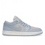Air Jordan 1 žemi aliuminio moteri&scaron;ki sportbačiai pilki futbolo-pilkai balta DC0774-050 35.5