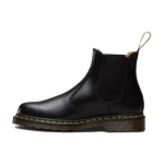 Dr. Martens 2976 Geltonos siūlės Lygios odos Chelsea batai Juodi Unisex sportbačiai 22227001 41