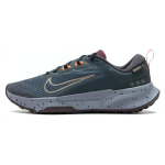 Nike Juniper Trail 2 GORE-TEX Deep Jungle Safety Orange Moteri&scaron;ki sportbačiai Žali Naktinis bordo Chaki FB2065-300 35.5