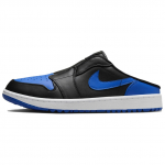 Air Jordan 1 Mule Golf Royal unisex sportbačiai mėlynai juodi ir balti FJ1214-002 41