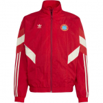 Adidas Originals FC Bayern sportinis džemperis vyri&scaron;kas striukė raudona IS6508 S