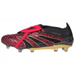 adidas Predator Elite sulankstomas liežuvis FG Gyvatės Metų Unisex sportbačiai Skaidriai raudona Aukso metalinė Pagrindinė juoda IH0958 40