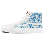 Vans Sk8 Hi Laisvalaikio Lengvi Kvėpuojantys Auk&scaron;to Vir&scaron;aus Ritinėtojų Batai Unisex Sportbačiai Mėlyni VN0A3MV1686 35