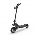 DriveTron DT10 Elektrinis paspirtukas suaugusiems 1400W Galios variklis 48V15.6 AH Baterija 10 colių sulankstomas elektrinis paspirtukas Be kelio elektriniai paspirtukai juoda