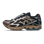 Mizuno Wave Solar V2 Retro Trend Funkcionalūs Neslystantys Atsparūs Dilimui Palaikantys Auk&scaron;takulniai Laisvalaikio Bėgimo Batai Unisex sportbačiai Juodi D1GH231809 36
