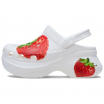 Crocs Bae Clog Paprasti madingi klumpės Moteri&scaron;kos klumpės Baltos 211311-7AE 36-37