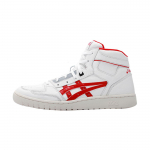 Asics All Court Alpha-L Tinklelio Universalūs Madingi Auk&scaron;takulniai Retro Krep&scaron;inio Batai Unisex Sportbačiai Balti Raudoni 1203A170-100 40