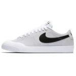 Nike Sb Blazer Low Summit White Black Riedlentės Batai 864348-101 43