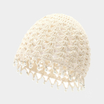 Pavasario ir vasaros rankų darbo nėrimo tu&scaron;čiavidurė kepurė Beanie moteri&scaron;kos megztos kepurės moters vienspalvės kepurės Skullies & Beanies