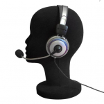 Putplasčio moteri&scaron;ka manekeno galva Manekeno galva Ausinių modelis Peruko plaukų eksponavimo stovas