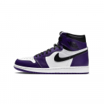 Air Jordan 1 Retro High OG Court Purple White EU 44 balta