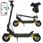 OOTD S10 - Sulankstomas elektrinis paspirtukas - Variklis 1400W - 48V 20AH - Nuvažiuojamas atstumas 70KM - 55KM/H - 10'' Ratai - Programėlė E-Scooter
