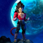 Figūrėlė Dragon Ball GT - Figūrėlė Super Saiyan 4 Vegeta S.H.Figuarts 13cm