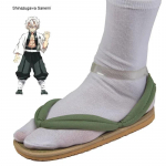 Fashion Hot Anime Demon Slayer Kimetsu No Yaiba Cosplay Priedai Kamado Nezuko Cosplay Klumpės Kimono &Scaron;lepetės Geta &Scaron;lepetės Batai 34
