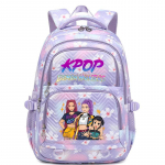 KPop Demono Medžiotojai Paauglių Kuprinė Huntrix Studento Mokyklinė Kuprinė Berniukas Mergaitė Didelės Talpos Vaikų Kuprinė 6