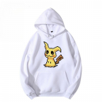 Pok&eacute;mon Mimikyu Nostalgi&scaron;ko Pikselinio Stiliaus Medvilninis Gobtuvėlis Vyrams ir Moterims Rudens ir Žiemos Naujas Harajuku Trend Laisvas Atsitiktinis Megztinis Vir&scaron;us S