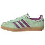 Adidas Originals Gazelle Indoor T Batai Klasikiniai Sportiniai Treniruočių Batai Moteri&scaron;ki Kedai Žali Violetiniai JS1405 38⅔ beige