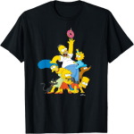 The Simpsons &scaron;eimos Donuto pasiekimo mar&scaron;kinėliai S įvairiaspalvis