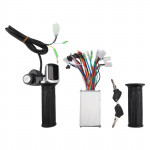 LCD Droselis Ir Brushless Variklis//Valdiklis 24V Iki 48V Elektriniams Dviratčiams //NAUJAS