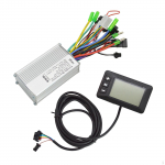 24V-48V/36V-60V Elektrinio dviračio valdiklis LCD ekranas, Aliuminio lydinio E-dviratis valdymo blokas, Greitis 36V 60V