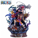 23cm Anime One Piece figūrėlės Luffy Trafalgar 3 Kapitonas One Piece veiksmo figūrėlės Figūrėlių kolekcija Ornamentas PVC modelio žaislai Dovana no box