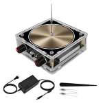 Daugiafunkcinė muzikinė Teslos ritė, suderinama su &bdquo;Bluetooth&ldquo;, AC110-240V, delninė Teslos ritė, 10 cm auk&scaron;čio, auk&scaron;to dažnio įtampos impulsų lanko generatorius