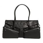 Adidas Originals Trefoil 17.2L Klasikinė Prakti&scaron;ka Poliuretano Ilga Rankena Pečių Krep&scaron;ys Didelis Moteri&scaron;kas Pečių Krep&scaron;ys Juodas KC1418 Black