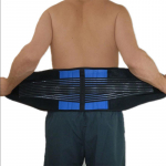 Ypač didelis dydis 4XL 5XL 6XL Ortopedinis nugaros atramos diržas vyrams moterims Stuburo laikysenos korektorius Medicininis korsetas S mėlyna