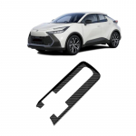 LHD For Toyota CHR C-HR 2024 2025 interior accessories ABS carbonfiber Central conlose Gear box Shift Panel cover stickers LHD ABS Carbonfiber black
