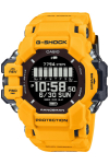 Casio RANGEMAN GPS laikrodis su &scaron;irdies ritmo monitoriumi ir geltonu G-Shock ekranu, Bluetooth, ekologi&scaron;kos medžiagos, GPR-H1000-9JR, vyri&scaron;kas,