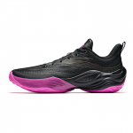 Anta Skyline 3 Nebula Cushioning Slip Resistant Abrasion Resistant Rebound Low top Basketball Shoes Men's Black Purple 112541617-5 41