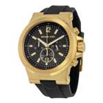 Michael Kors Slim Runway Sidabrinio atspalvio nerūdijančio plieno moteri&scaron;kas laikrodis MK8445 juoda