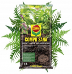 Compo Sana substrate žaliems augalams ir palmėms 5L Durpių, perlito ir dolomito mi&scaron;inys