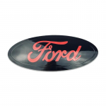 Automobilio lipdukas 2026 Ford 23,5cm Aliuminio automobilio priekinio variklio dangčio emblema Ford Explorer Edge Everest Ranger/T8 F150 Po 2019 m. Transit Tourne
