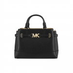 Michael Kors Mk Reed Klasikinis Vienspalvis Ne&scaron;iojamas Kelioninis Odinis ir Sintetinės Odos Rankinė Moteri&scaron;ka rankinė Juoda 35S3G6RS1T-001 Shopping Bag Set(Basic Set+Shopping Bag)