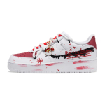 Nike Air Force 1 Universalūs Neslystantys Atsparūs Dilimui Žemi Kateboardo Batai Vyri&scaron;ki Raudoni CW2288-111(Komanda348-) 42
