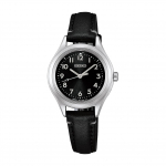 SEIKO SELECTION SSDY053 Pagamintas Japonijoje Laikrodis Saulės energija Radijo bangomis valdomas Safyro stiklas 2026 Pakelkite ateitį Riboto leidimo Odinis dirželis Juodas ciferblatas