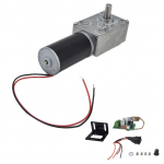 DC12V Pavarų variklis Turbo sraigtinis greičio mažinimo mechanizmo priedas su 8 mm velenu 5840‑31ZY12V50RPM