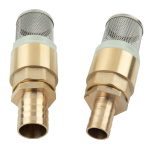 3/4 colio 1 colio atbulinis vožtuvas Siurbimo filtras Kojinis vožtuvas Žarnos jungtis 19 25 mm su tinklelio filtru Dugninis vožtuvas Kojinis 3percent4inch valves