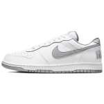 Nike Big Low Balti Vilko Pilki Vyri&scaron;ki Sportbačiai 355152-106 43