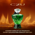 C2U Emerald Brilliant Kvepalai &ndash; Tualetinis vanduo 75ml. &Scaron;viežios gėlės ir vaisiai. 75ml