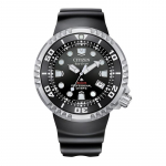 CITIZEN PROMASTER serija 300 metrų atsparumas vandeniui madingas stilius lengvas Kvarcinis guminis dirželis 46 mm vyri&scaron;kas laikrodis pilkas ciferblatas BN1024-01E mėlyna