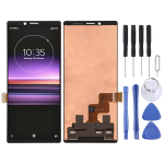 Originalus OLED skystųjų kristalų ekranas, skirtas Sony Xperia 1 su visu skaitmeniniu įrenginiu(Juoda)