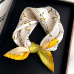 100% natūralaus &scaron;ilko skara moterims, prabangi, auk&scaron;tos kokybės, galvos juosta, kvadratinė skara, moteri&scaron;kas kaklaskarė, skara, apklotai, hidžabo bandana, skaros Real Silk 53x53cm