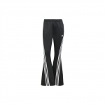 Adidas Originals 3 juostelių platėjantys sportiniai kelnės Juodos Moteri&scaron;ki IV9327 XXS juoda