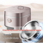 Joyoung daugiafunkcinis ryžių viryklis su oro au&scaron;inimu, 0-dangos vidiniu puodu, modelis 40N3K Other Specifications gray