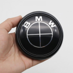 1 vnt. 3D ABS chromuotas juodas galinės bagažinės ženklelis su pagrindu BMW mėlynam ir baltam logotipui X5 E70 F15 X4 F26 X6 E71 F16 X3 F25 X5 X6-F16 F15