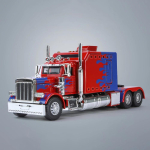 1:24 Peterbilt 389 vilkikų sunkvežimių lydinio žaislinio automobilio modelis Vairas Vairavimas Garsas ir &scaron;viesa Vaikams skirta žaislinė kolekcinė prekė Gimtadienio dovana