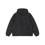 LACOSTE Vyri&scaron;kas juodas pūkinis striukė BH4484-031 50 black